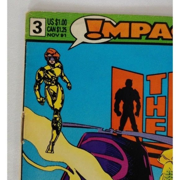 Impact Comics Book Lot,The Comet #1, The Web #1 and #3, The Shield #1 Mixed Lot - Picture 10 of 12